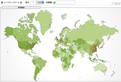 Google Analytics-Map Google Analytics-Map